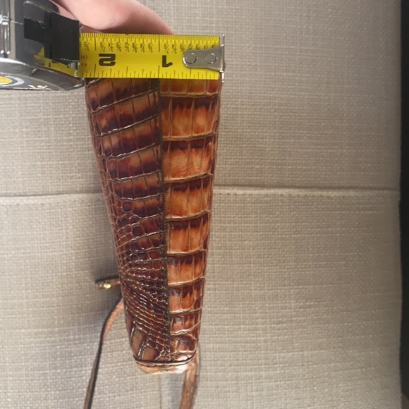 Brahmin Crocodile Shoulder Bag - Picture 5 of 6